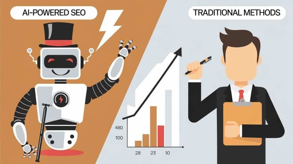 AI Powered SEO vs Traditional SEO 2025