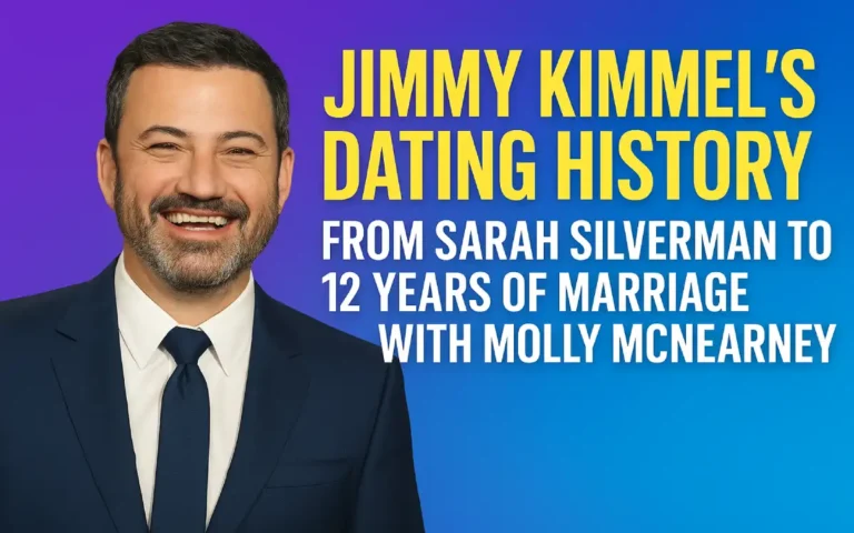 Jimmy Kimmel Dating History: From Sarah Silverman to His Wife Molly McNearney