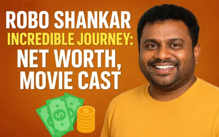 Robo Shankar’s Inspiring Journey: From Stage Shows to Tamil Cinema Star