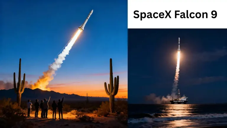 SpaceX Falcon 9 Launch Starlink Satellites Arizona: Spectacular Sky Show Amazes Residents as 28 Satellites Deploy