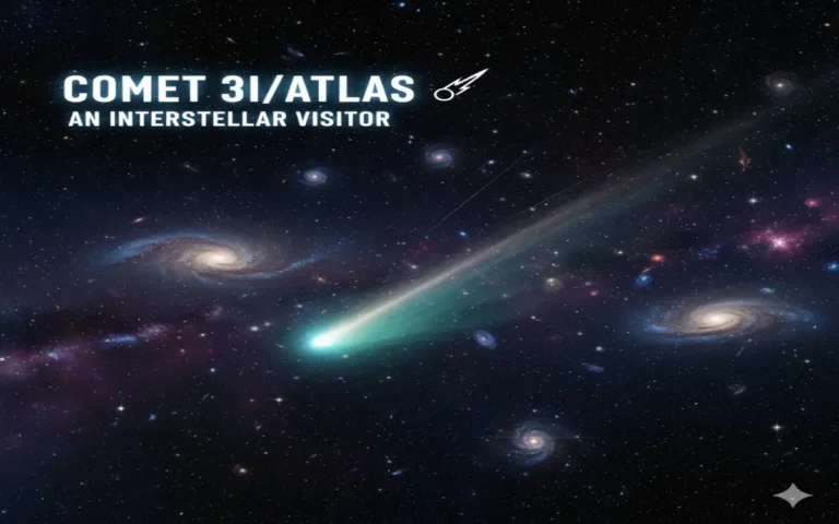 Comet 3I ATLAS: Rare Interstellar Visitor Racing Through Our Solar System at 130,000 mph