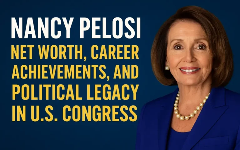 Nancy Pelosi’s Legacy: Wealth, Power, and America’s Most Influential Speaker