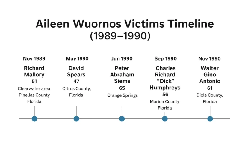 Aileen Wuornos Victims List: Chilling Yet Unforgettable Crimes