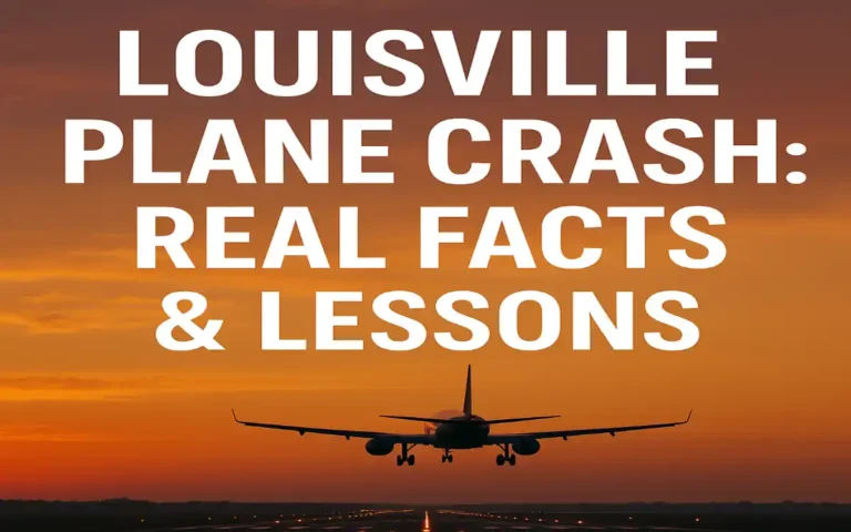 Louisville Plane Crash Real Footage: Powerful Facts and Painful Lessons