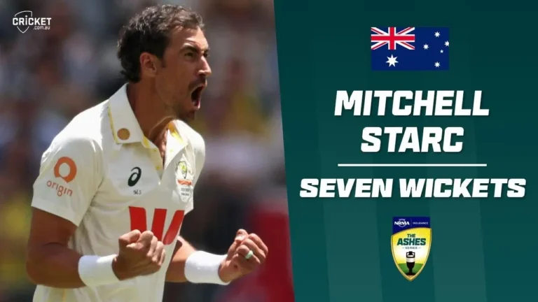 Stunning Mitchell Starc 7 Wickets Spell Crushes England in a Dramatic Ashes Breakdown