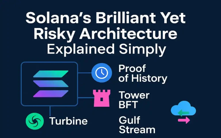 Solana’s Brilliant Yet Risky Architecture Explained Simply